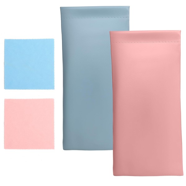 Arcjunys Glasses Case Soft Glasses Case Portable Glasses Case Glasses