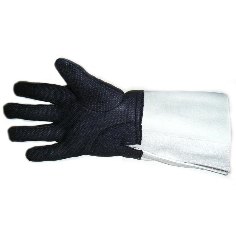 Fencing Washable Glove with Black Palm and "FENCING" Printed on