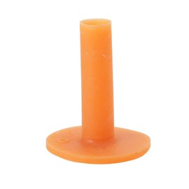 Tabata Golf Tee for Practice Mats, Rubber Tee, Permanent Tee, orange
