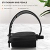 Peakloong 1Pair Exercise Bike Pedal Widened Bicycle Pedal with Pedal