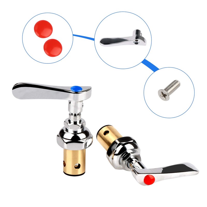 KWODE Replacement Brass Hydraulic Control Spindle Assembly Cartridge Faucet Valve