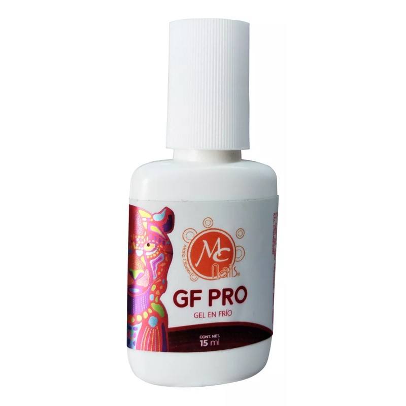 Mc Nails Resina Gel Frio Para Uñas Con Brocha 15ml