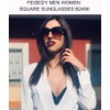 Gafas de sol vintage para mujer con diseño de mariposa