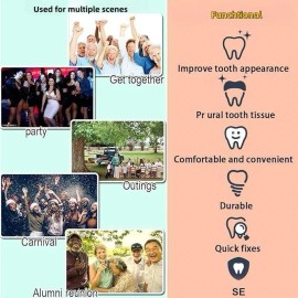 Brand: YILUYUNI Tooth Repair Kit, Moldable Filling Dental Care Kit Fixing...