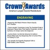 Anniversary Plaques - 7x9 20 Years of Service Anniversary Recognition
