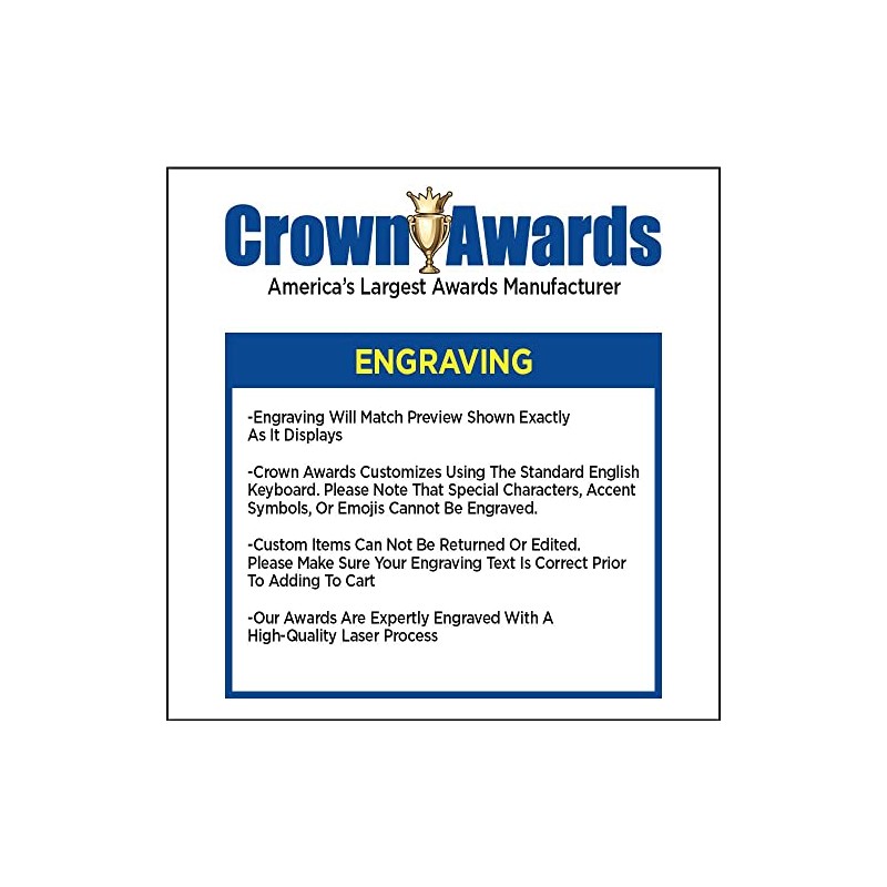 Anniversary Plaques - 7x9 20 Years of Service Anniversary Recognition