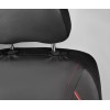 CAR PASS Universal FIT Piping Leather Two Front Seat Covers
