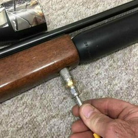 Niejgay 2X Metal Extended PCP Air Charging Quick Release Adapter Socket 1/8 Tool Accessories