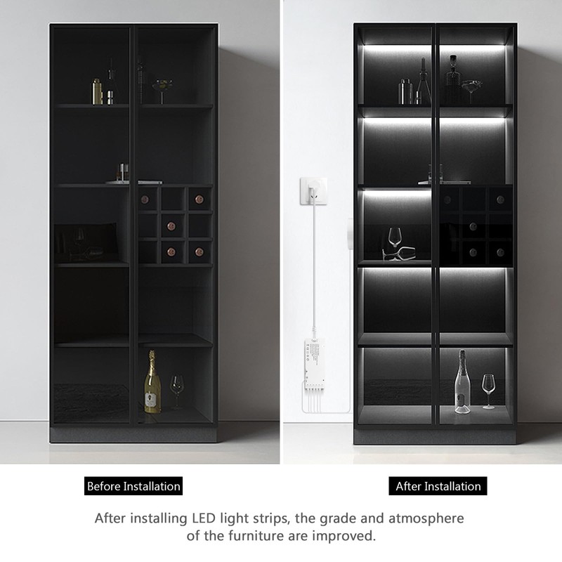 CHNMALITAI 12V COB LED Strip, 6 Pcs 1M White COB