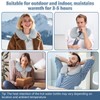 SelfTek Neck and Shoulder Hot Water Bottle for Adults 1.2L