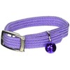 OmniPet Kool Kat Elastic Cat Safety Collar with Bell, Lavender,