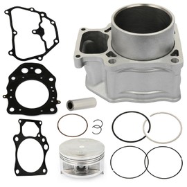 SCITOO Engine Cylinder Heads fits 2007-2018 for Honda Rancher 420 Cylinder Piston Rings and Gasket Kit 13010-HP5-600 13111-HP5-600