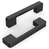 KNOKLOCK 10 Pack Matte Black Cabinet Pulls 3.75 Inch(96mm) Hole