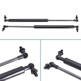 Nurniacl 2-Pack Front Lift Support Air Struts Hood Black Steel Replacement for 2003-2009 4RUNNER GX470 5344069065 534500W190 534400W230