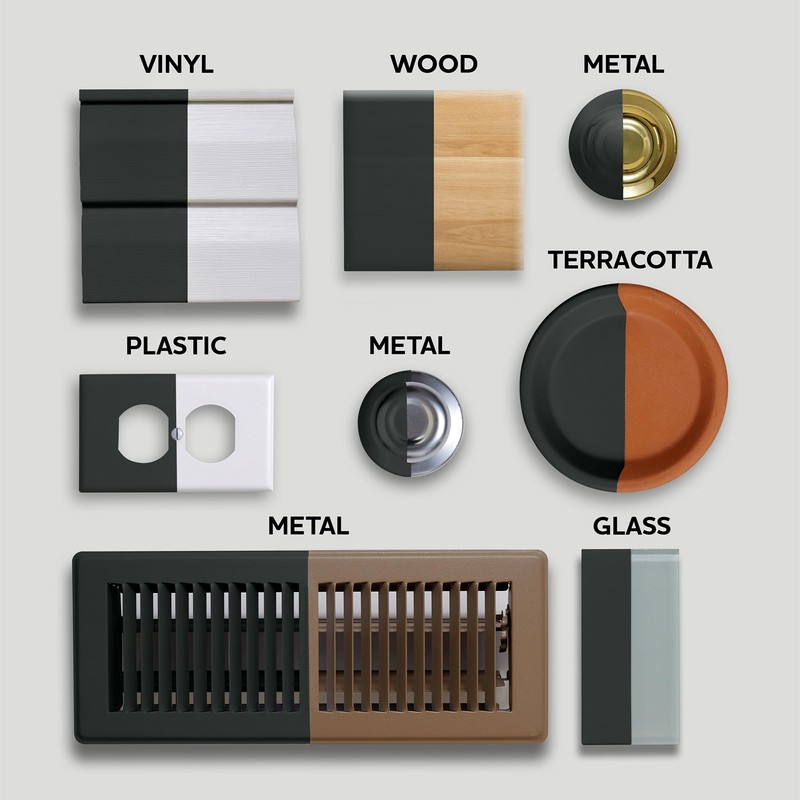 Glidden Master Finish 12 oz. Matte Black Interior/Exterior All Surface