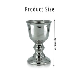 Lord of Battles Stainless Steel Goblet Drinking Cup Goblet for Wine with Unique Design -Medieval Style | Historical Chalice – Tavern Calyx Medieval Recreation LARP Viking