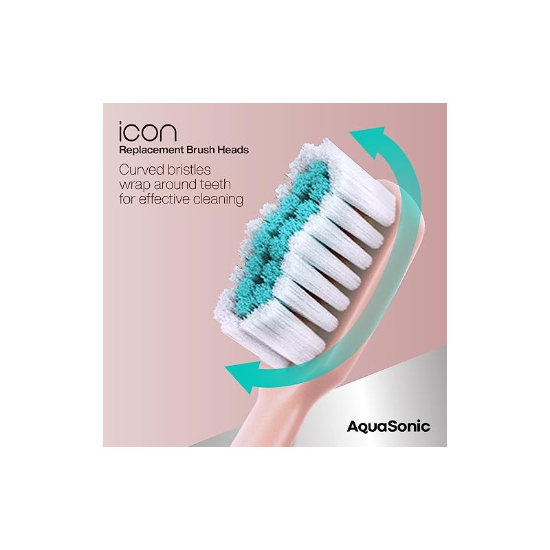 Aquasonic - Cabezales de repuesto AquaSonic Icon | 2 cabezales