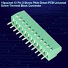 PCB Screw Terminal Connector, 12 Pin 2.54 mm Pitch Screw