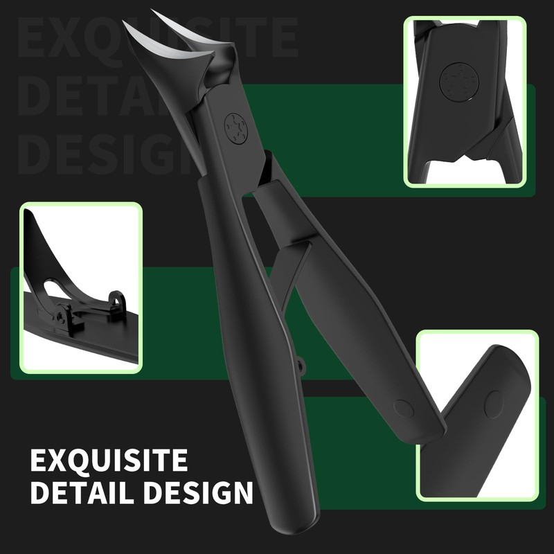 Nail Clippers for Men Thick Nails, Large Toe Nail Clippers