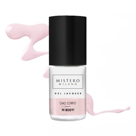 Mistero Milano CIAO CORPO Hybrid Lack - UV LED Nagellack - Gellack Farbgel Gelnägel - UV Nagellack Hybrid - Anfänger DIY Nail Art Maniküre Salon, Langlebig - Nagellack für Nägel Behandlung - 7ml