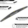 AUTOBOO 26"+22" Windshield Wipers Blades Replacement for Honda Pilot 2023