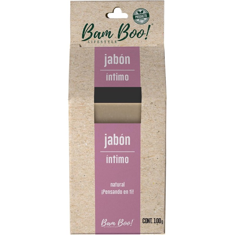 Jabón Artesanal Íntimo Regulador PH 100 g Bam Boo! Lifestyle