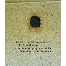 Viking Product Supply EIFS Stucco Woodpecker Damage Repair Kit