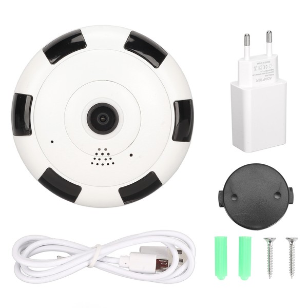 Fisheye Panoramic Camera AC 110‑240V 3MP Wifi 360 Degree Panoramic
