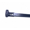Pack of 10 Cable Ties Resealable 250 mm x 7.6