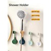 Adjustable Suction Cup Shower Head, Wall Mount Holder for Handheld