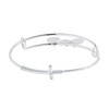 Alex and Ani Cross In-Line Bangle