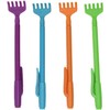 1Pc Random Color Portable Extendable Telescopic Plastic Back Scratchers Hand