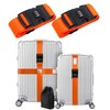 Suitcase Belt Set of 2 (I-Shape, Cross) Anti-theft, Loss, and