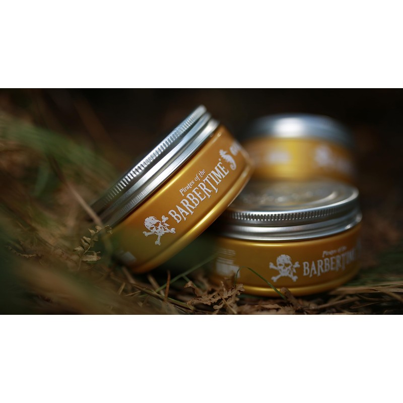 BARBERTIME Hair Styling Gold Pomade Wax | Gel Wax Pomade