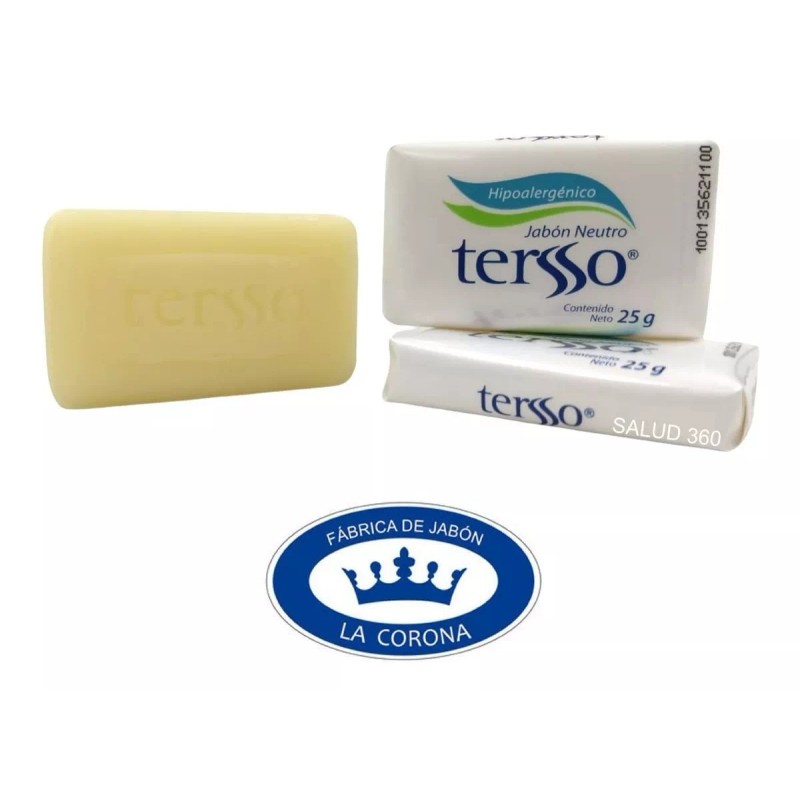 Tersso Caja Con 240 Jabones Tersso