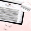 Glowingwin Cluster Lashes 120 PCS Individual Lashes Natural Look False