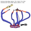Helping Hand Soldering Station with 6 Flexible Arms USB Fan