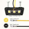2 Pack LED Universal 12V Waterproof Motorcycle License Plate Light