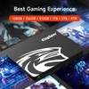 KingSpec 128GB 2.5 SSD SATA III Internal - 550MB/s Read,