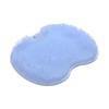 Foot Scrubber Shower Mat | Wall-Mounted Back Washer Pad |