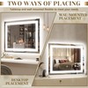 ROLOVE Lighted Vanity Mirror with Lights, LED Makeup Mirror with
