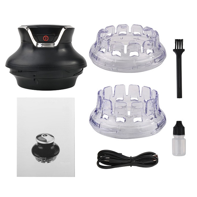 Rotary Short Hair Cutter Small Fast Charging Digital Cordless Rotary