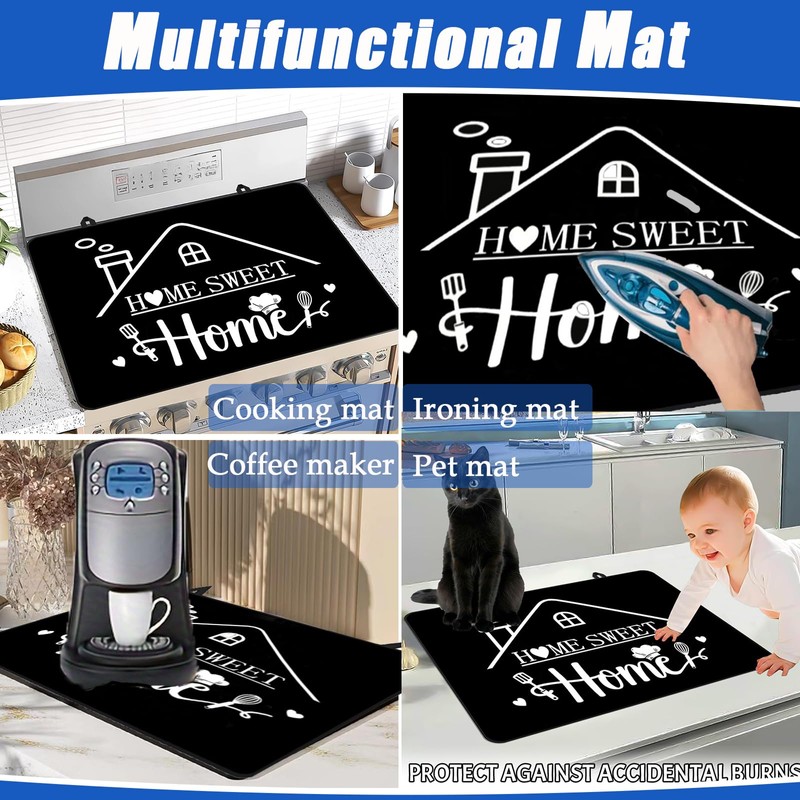 Hob Covers, 62 x 53 cm Ceramic Hob Cover with
