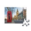 puzzleYOU: 200 Piece Puzzle - Telephone Box and Big Ben,