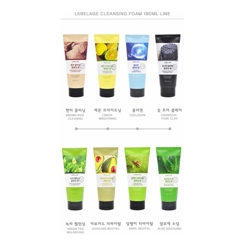 Jabon Espuma De Limpieza Facial Avena Y Colageno 180ml (2pz)