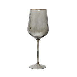 Set of 6 Smoked Glasses (2 sizes) (Wine)