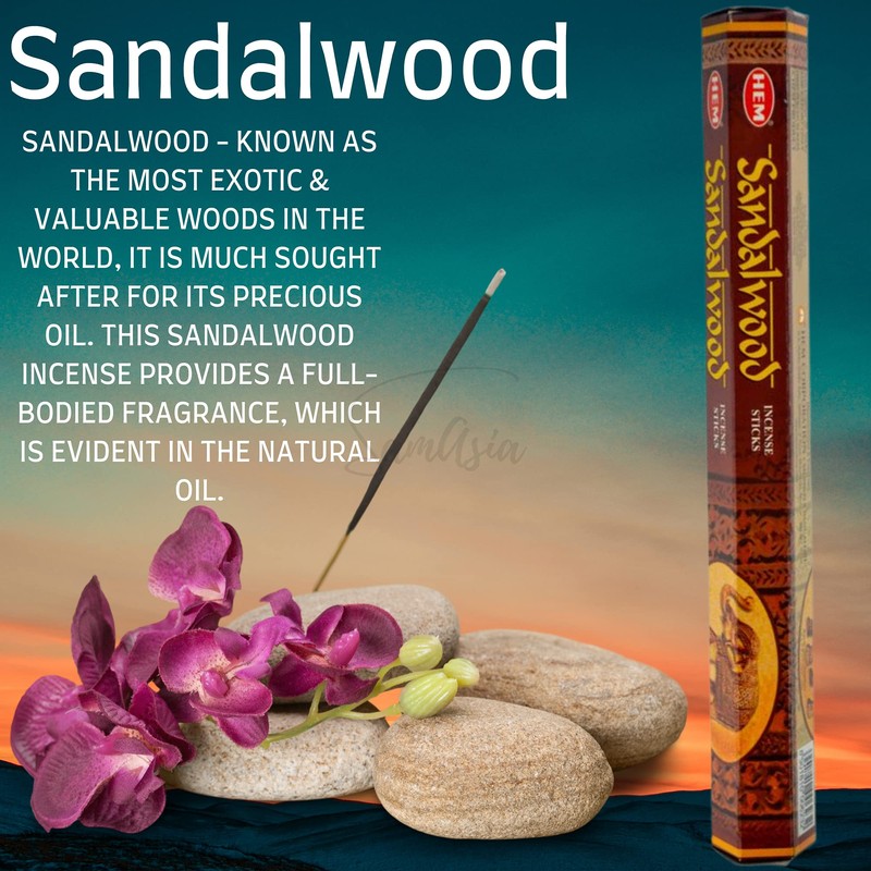 HEM Incense Sticks - 6 unique and premium flavours -