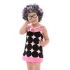 Cooraby 3 Piece 100 Days of School Grey Wig Grandma