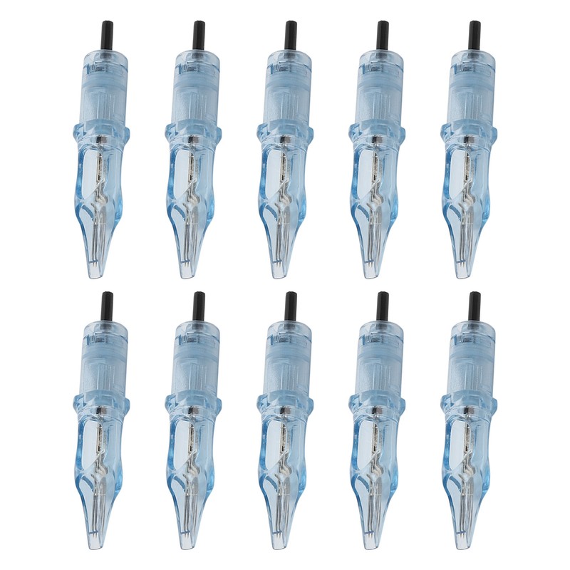 10pcs Stainless Steel Cartridge Needles Set Professional Salon Disposable Cartridge