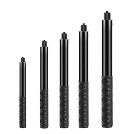Insta360x3/4 Invisible Selfie Stick Panoramic Sports Camera Universal Aluminum Alloy Extension Rod for Cycling (78.7inches)